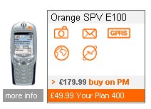 Orange SPV gone   E100 appears!