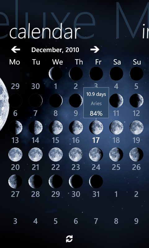 Navigate the night sky with Deluxe Moon