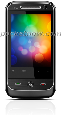 Unknown HTC device rendered