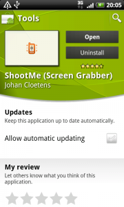 ShootMe Android app updated