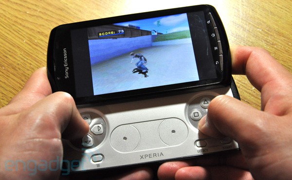 Engadget Get Hands On With The Xperia Play