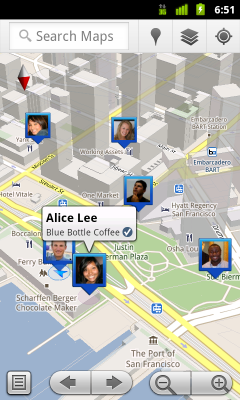 Google Maps 5.1, now with Check ins for Latitude