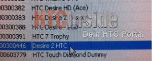 HTC Desire 2 listed on Vodafone Germany systems