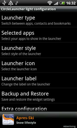 Coolsmartphone Recommended App   CircleLauncher Light