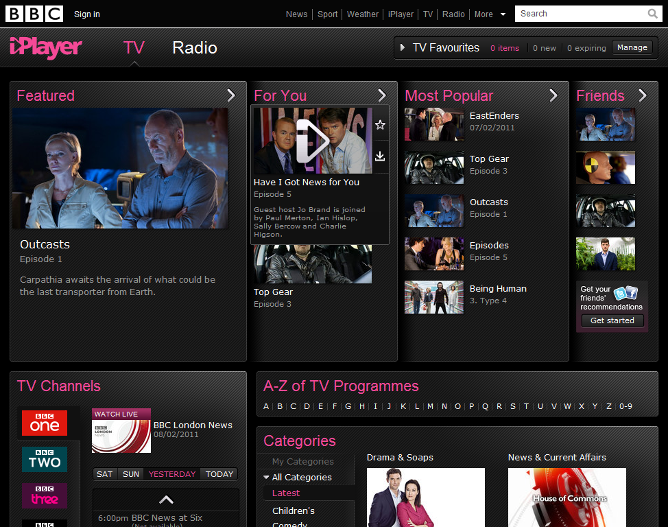 iPlayer apps coming to iPad and Android this week