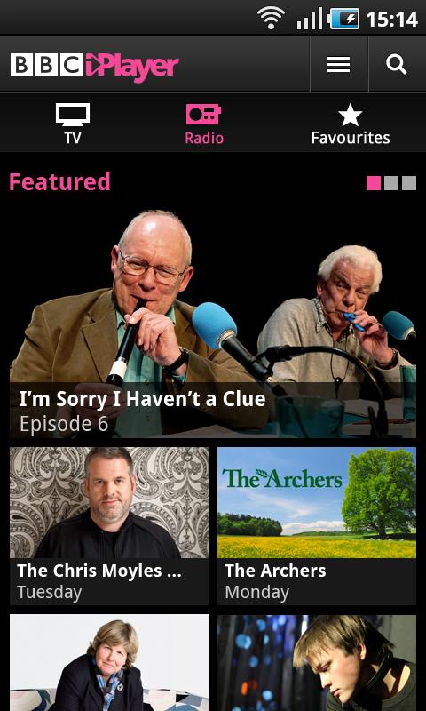 iPlayer now available for Android