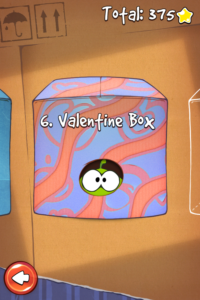 New Valentine Box released for Cut the Rope