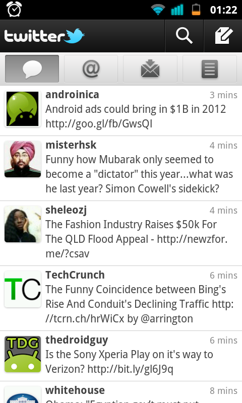 Twitter for Android 2.0