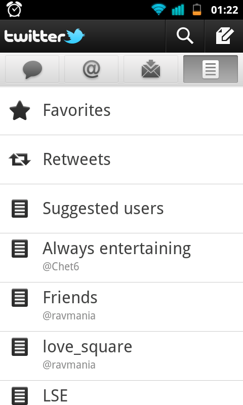 Twitter for Android 2.0