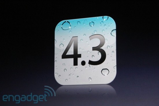 iOS 4.3 Announced