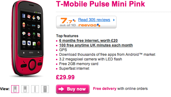 PAYG Android Phone Under £30!