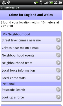 Coolsmartphone Recommended Android App   Crimes Near Me