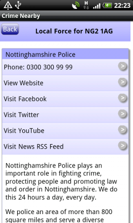 Coolsmartphone Recommended Android App   Crimes Near Me