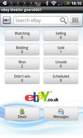 Official eBay app receives update