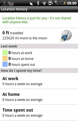 Google Maps Updated   Track your movements