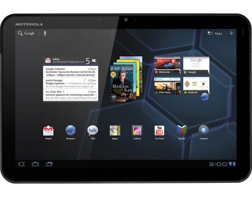 Wi Fi Motorola Xoom Gets A Taste Of Ice Cream