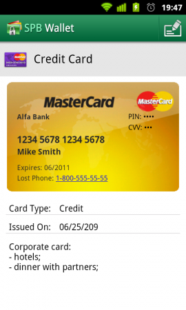 SPB Wallet for Android