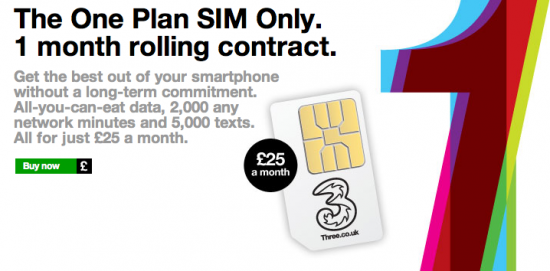 One Plan Sim, One Month Contract!!
