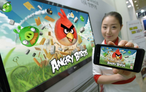 LG to include Angry Birds in new Optimus handsets