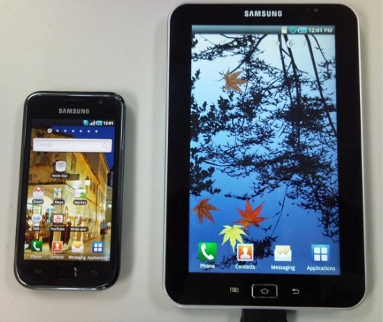 Samsung Galaxy S and Tab getting Gingerbread goodness this month
