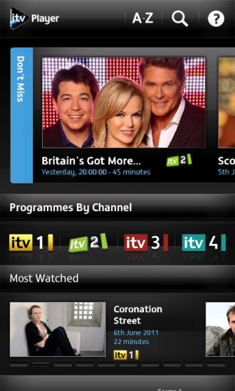 ITV Player app now available for Android