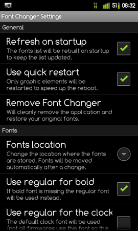 Coolsmartphone Recommended Android App   Font Changer