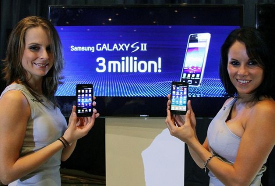 3 Million Galaxy S II handsets sold in 55 days