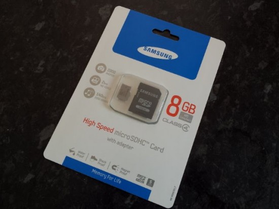 Samsung microSD card   Tested (almost) to destruction