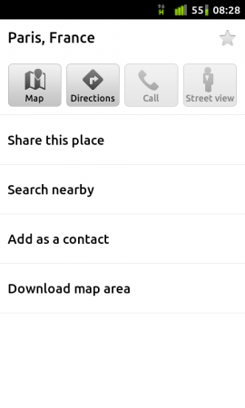 Google Maps for Android has a few new features.