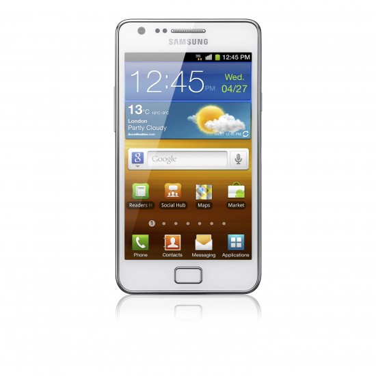 White Galaxy SII coming to Three