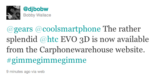 EVO 3D Lands At Carphone Warehouse
