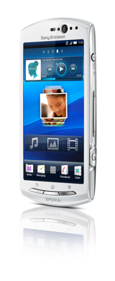In detail   The Sony Ericsson Xperia neo V
