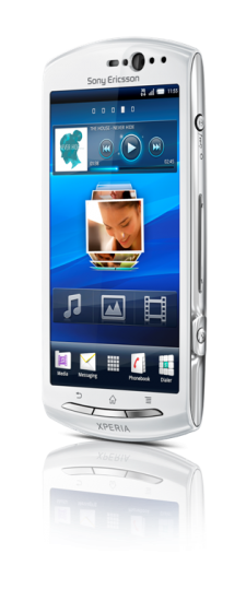 In detail   The Sony Ericsson Xperia neo V