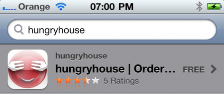 Hungry House for iPhone