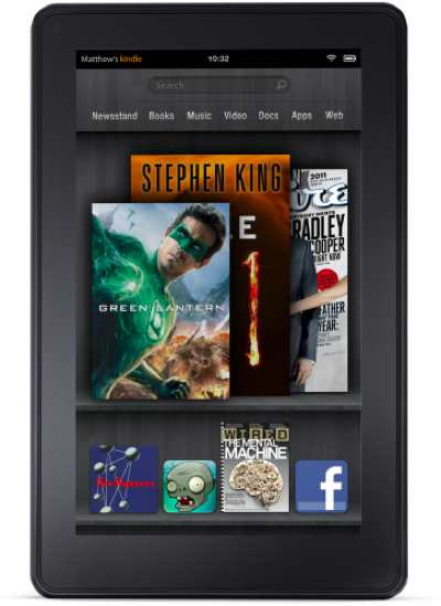 Amazon announces Kindle Fire