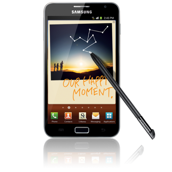 Even bigger   Samsung announce the Galaxy Note