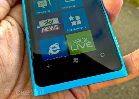 Live from Nokia World   Lumia 800 pictured