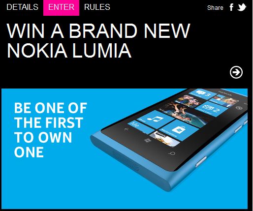 Win a Nokia Lumia