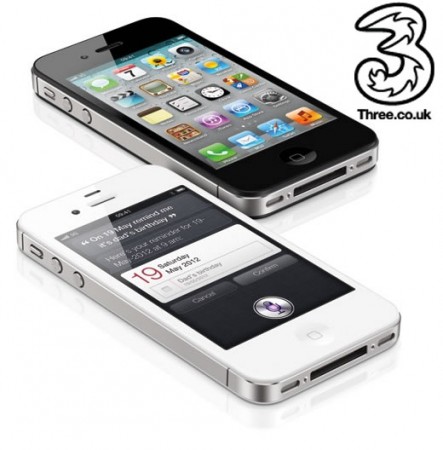 iPhone 4S pricing on Three revealed