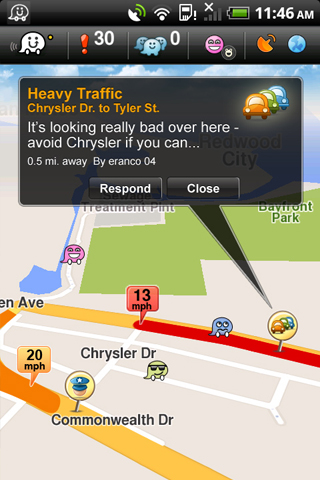 Navigate and stay informed with Waze