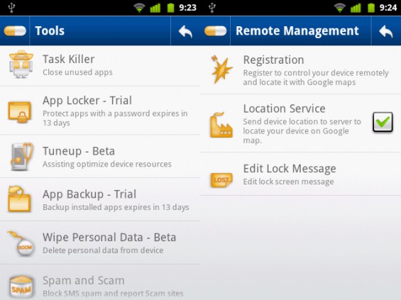 Android App Review   AVG Antivirus Free