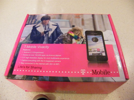 T Mobile Vivacity initial impressions.