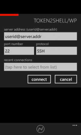 TOKEN2SHELL Remote Shell for Windows Phone