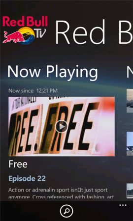 Coolsmartphone Recommended Windows Phone App   Red Bull TV