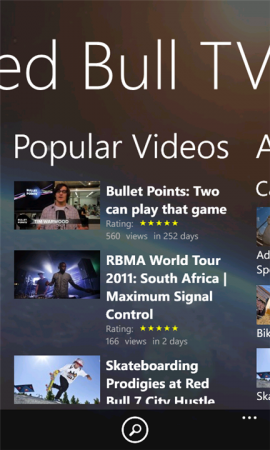 Coolsmartphone Recommended Windows Phone App   Red Bull TV