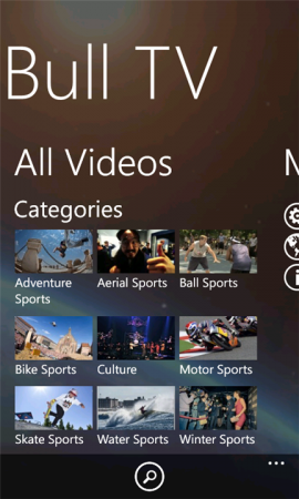 Coolsmartphone Recommended Windows Phone App   Red Bull TV