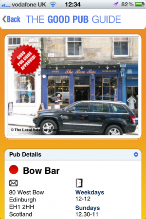 App Review   The Good Pub Guide 2012