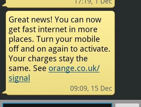 Orange / T Mobile 3G crossover now working?
