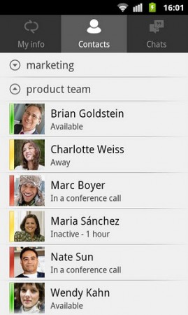 Microsoft Lync now for Android too