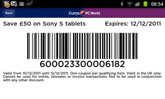 Get £50 off Sony S tablets